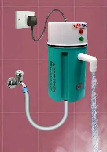H-Tec Portable Instant Hot Water Geyser ৫ সেকেন্ডে গরম পানি