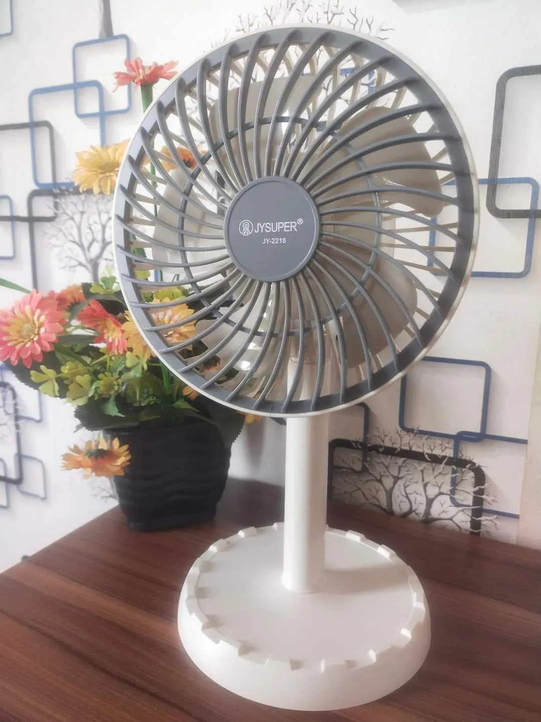 JY Super Rechargble 2218 model Fan