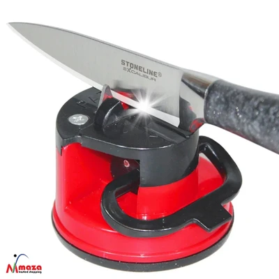 Mini Knife Sharpener with Smart Suction Pad